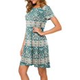 thumbnail image 3 of PPYOUNG Women's Summer Casual T-shirt Dresses Short Sleeve Boho Beach Dress, 3 of 6
