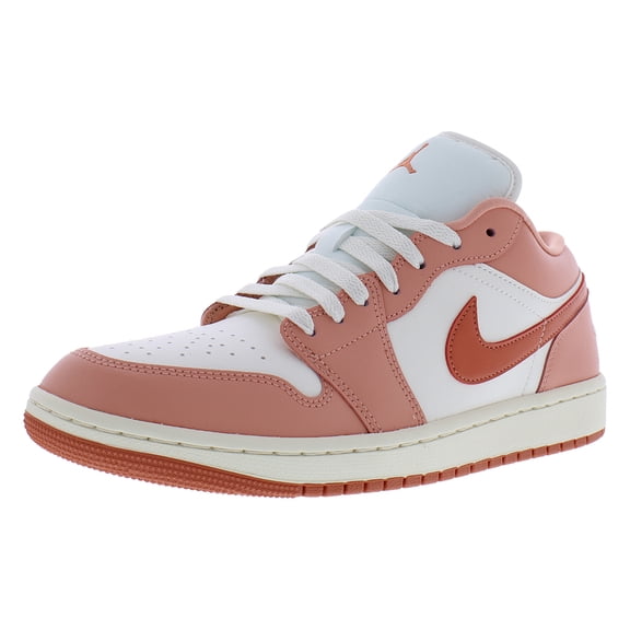 Nike Air Jordan 1 Low Womens Shoes Size 10.5, Color: Sail/Madder Root