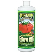 FoxFarm 1 Qt Grow Big Liquid Concentrate Fertilizer for Lush Plant Growth