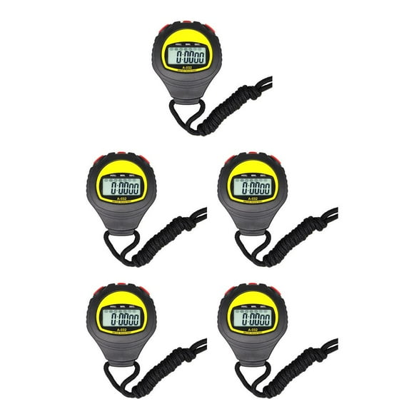 Methold Sports Stopwatch Electronic Digital Outdoor Handheld Racing Referee Stop Timer Climbing Athletes Chronograph Watch Timing Type2 NO2
