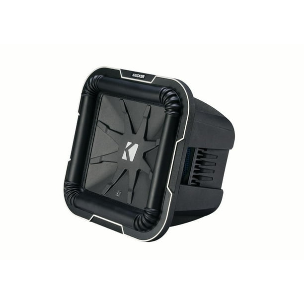 Kicker L710 QClass 10Inch (25cm) Square Subwoofer, Dual Voice Coil 4