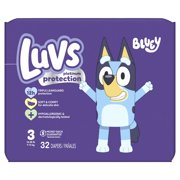 Luvs Platinum Protection Baby Diapers Size 3, 32 Count