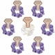 thumbnail image 3 of Anillo para el cabello de intestino grueso, accesorios para el cabello de seda de imitación para mujer, banda para el cabello de moda de alto sentido, cuerda para el cabello de satén, 3 of 6