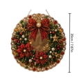 thumbnail image 7 of Leutsin Christmas Pearl Diamond Art Hanging Ornament Kit, Xmas Wreath Acrylic Round Board with Lace Edge DIY Diamond Painting Suncatcher Set, Handmade Holiday Hanging Decor Gift for Window Wall, 7 of 7