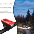 thumbnail image 3 of Ciclismo Luce anteriore per bici USB ricaricabile 4 modalità torcia per faro per bicicletta (rosso) Likrtyny Para estrenar, 3 of 4