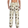 thumbnail image 7 of Salouo Funny Chicken Print Pajama Pants for Men, Lounge Pants Elastic Waistband Casual Men's sleepwear Loungewear Sleep Pajama Pant -Medium, 7 of 7