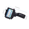 thumbnail image 3 of Meterk Handheld Printer Portable Inkjet Printer High Definition Inkjet Code Printer with 4.3 Inch LED Touchscreen Quick-Drying Ink Cartridge for Label/Production Date/Barcode/Trademark//Graphic etc, 3 of 7