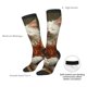 thumbnail image 4 of Fotbe Haystack Meditating Cat Calcetas Divertidas Estampadas para Hombre y Mujer, Calcetas de Algodón hasta la Rodilla para Caminar, Correr, Enfermería y Embarazo, 4 of 6