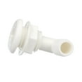 thumbnail image 3 of Seachoice 18131 90 Degree Plastic Thru-Hull, One Nut Application, White, 3 of 5
