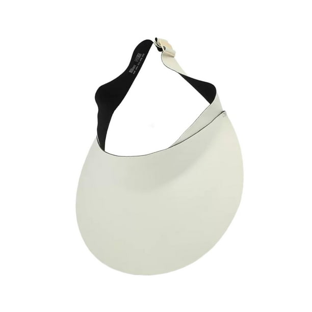 Sombrero para el sol para mujeres, hombres, gorra de playa de verano, , viseras enrollables a la moda, visera plegable ligera, sombrero para Blanco Yuyangstore Sombrero para el sol