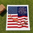 thumbnail image 1 of Independence Day Blanket Souvenir Blanket Decoration, 1 of 7