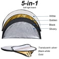 thumbnail image 1 of pitrice Photography Reflector 5-in-1 Folding Portable Fill Light Board Lighting Plate for Photo Portrait Live Broadcast, 60cm, 1 of 8
