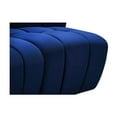 thumbnail image 4 of Meridian Furniture Limitless Navy Velvet Modular 8 Piece Sectional, 4 of 13