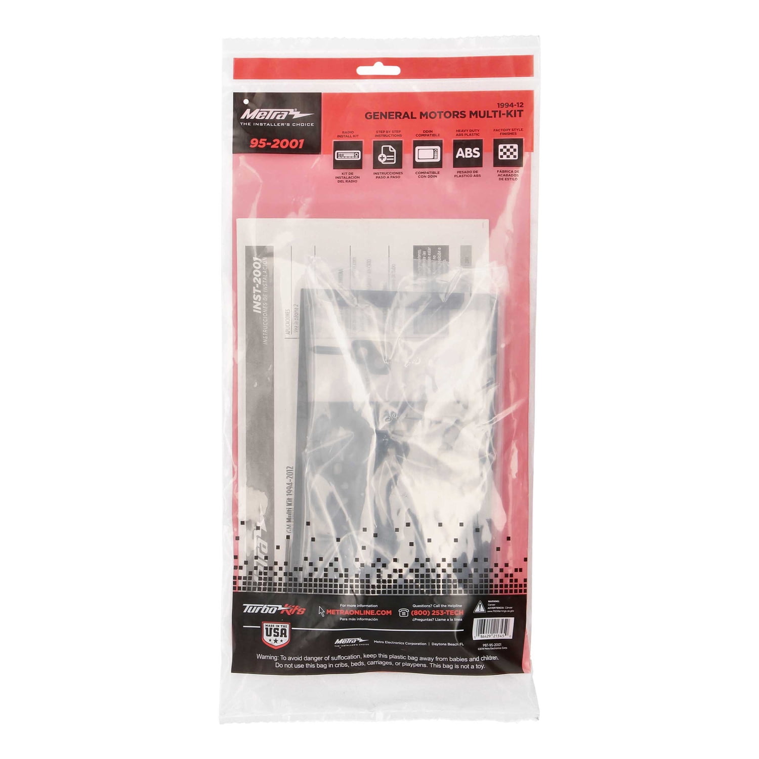 Metra Double-DIN Multi Kit for 1994 through 2012 GM