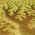 thumbnail image 1 of Ahgly Company Indoor Square Patterned Golden Brown Yellow Area Rugs, 4' Square, 1 of 6