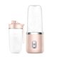 thumbnail image 4 of Licuadora portátil con botella de agua y vaso USB para jugo de frutas Rosa, 4 of 9