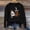 Black, variant on Long Sleeve Fall Sweatshirts for Women Oversized Cute Ghost Halloween Graphic Tees Pumpkin Scary Pullover Soft Cozy Casual Tops Vacation Beige L