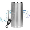 thumbnail image 4 of HUGFEGWE Guiro Shaker Set, Musical Instruments Latin Percussion Instrument, Stainless Steel Guiro Instruments with Scraper, Guiro Shaker with Scraper for Boys, Girls, Kids CJB91-17177, 4 of 7