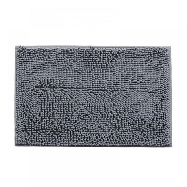 Final Clearance! Original Luxury Chenille Bathroom Rug Mat Extra Soft and Absorbent Shaggy Rugs Machine Washable Quick Dry Bathmat Plush Carpet for Tub Shower and Bath Room Floor Mats