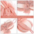 thumbnail image 3 of Shower Balls Lovely Bath Flower for Shower 2Pcs Pink Nylon Foaming Ball, 3 of 4