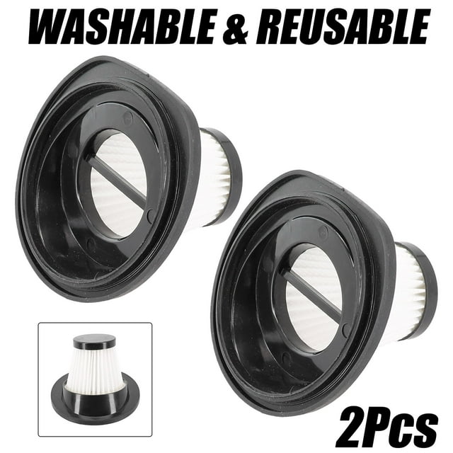 MYG 2 Pcs Filtres Portatifs pour Aspirateur Sans Fil pour VL189, Filtre de Remplacement Lavable et Réutilisable (2 PACK)