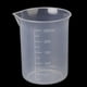 thumbnail image 5 of 4 piezas 50/150/250/500 Ml Vaso medidor / vaso / recipiente pequeño de plástico, 5 of 9