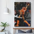 thumbnail image 5 of Ja'marr Chase Canvas Poster Room Aesthetic Poster Print Art Wall Painting Canvas Posters Gifts Modern Bedroom Decor 12x18inch(30x45cm), 5 of 6