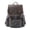Gray, variant on Full Grain Leather Backpack, Vintage Style Outdoor Hiking & Travel Rucksack, Large Capacity Casual Daypack with Adjustable Cotton Shoulder Straps