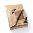 thumbnail image 2 of Guard Shield Lonas Heavy Duty Plus Impermeable 20X40 pies Beige/Caqui Cubierta de lona de poliéster gruesa multiusos 12Mil, 2 of 5