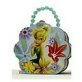 thumbnail image 4 of Tinkerbell Tin Box Carry All Flower Shaped Unisex Child Tote Purse Handbag Purple., 4 of 5