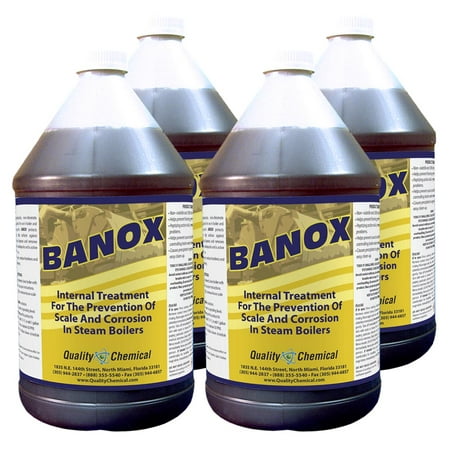 Banox Boiler Treatment - 4 gallon case (Best Quality Braiding Hair)