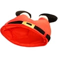 thumbnail image 4 of Sombrero de Navidad para adultos, sombrero de pierna de pantalón rojo divertido, sombrero de payaso de Navidad para niños y adultos, decoración de fiesta de Navidad Ormromra HMFJ116-2, 4 of 9