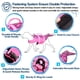 thumbnail image 5 of Chaleco salvavidas para perros para nadar, chaleco salvavidas para perros grande, chaleco salvavidas para perros con alta flotación y mango de rescate, S, 5 of 5