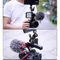 thumbnail image 3 of Universal DSLR Camera Rig Top Handle Three Cold Shoe Adapter Mount, 3 of 5