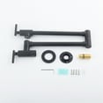 thumbnail image 4 of Cfowner Pot Filler Folding Faucet for Bar, Wall Mount Kitchen Faucet with Double Joint Swing Arm, Matte Black, 4 of 7
