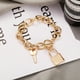thumbnail image 5 of Pulseras para mujer, regalos para mujer, cadena gruesa, llave, cadena gruesa, colgante, pulsera de aleación con personalidad de viento frío, pulsera, 5 of 5