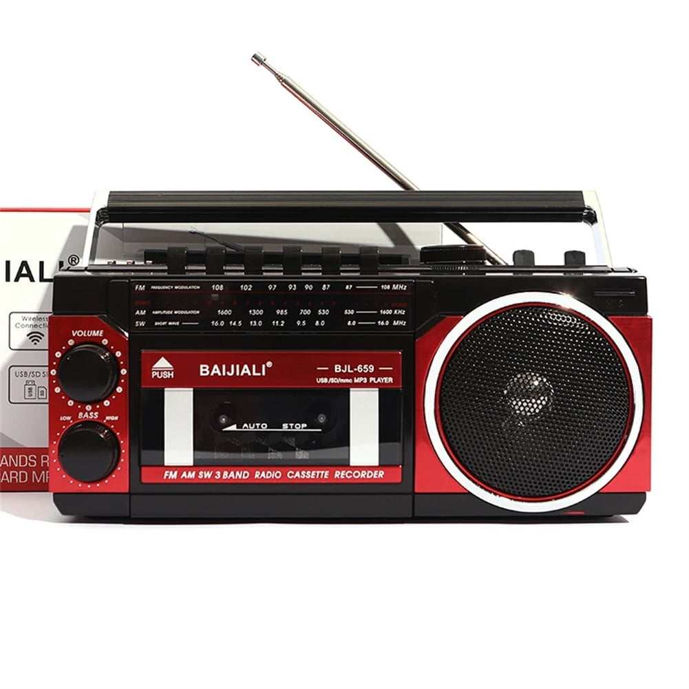 ラジオ・コンポ National TV/RADIO/CASSETTE RECORDER Portable Vintage Radio Retro FM/AM/SW Old Fashion Classic