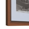 thumbnail image 3 of 1-1/8" Polystyrene Modern Picture Frame by WholesaleArtsFrames-com 4x10 313-VIII Series Wood Grain - Dark Brown Made In USA, 3 of 5