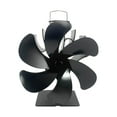 thumbnail image 3 of Ventilador para hogar de 6 , ventilador para hogar que aumenta el calor, ventilador para hogar, accesorios para estufa de leña, quemador de leña, 3 of 8
