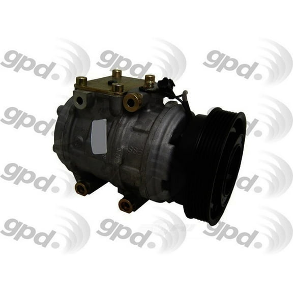 Global Parts Distributors New w/ Clutch A/C Compressor Fits select: 2005-2009 HYUNDAI TUCSON, 2005-2006 KIA NEW SPORTAGE