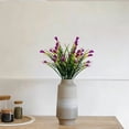 thumbnail image 6 of Qiangzon Faux Calla Lily, Artificial Flowers for Outdoors, Fake Plants UV Resistant, Faux Plastic Flowers, Indoor Outside Planter Home Porch Summer Decor, Light Purple, 6 of 6