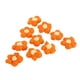 thumbnail image 4 of 40 Uds. Flores artificiales de lana tejidas, alta simulación, reutilizables, linda flor de naranja Artificial para decoración de boda, graduación en casa, 4 of 8
