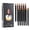 Black, variant on 12PCS Retractable Cartoon Chicken Rollerball Pens, Cute Animal Style,Ideal for Office, Home, and All Ages(0.45ml Each)