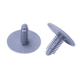 thumbnail image 2 of 40 Pieces Gray Plastic Mat Against Vehicle Splash Model Clips 7mm x 16mm x 24mm, 2 of 7