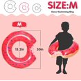 thumbnail image 2 of Donut Pool Floats Donut Pool Floatie Donut Tube Pool Doughnut Pool Float Donut Inflatables Doughnut Inner Tube Doughnut Pool Floatie Donut Pool Ring Donut Swimming Ring for Beach Pool, 2 of 7