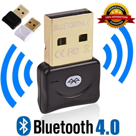 Bluetooth Dongle Adapter, TSV Mini USB CSR Bluetooth 4.0 Dongle Adapter Fit for PC Laptop Windows XP VISTA 7 8 (Best Dongle For Pc)