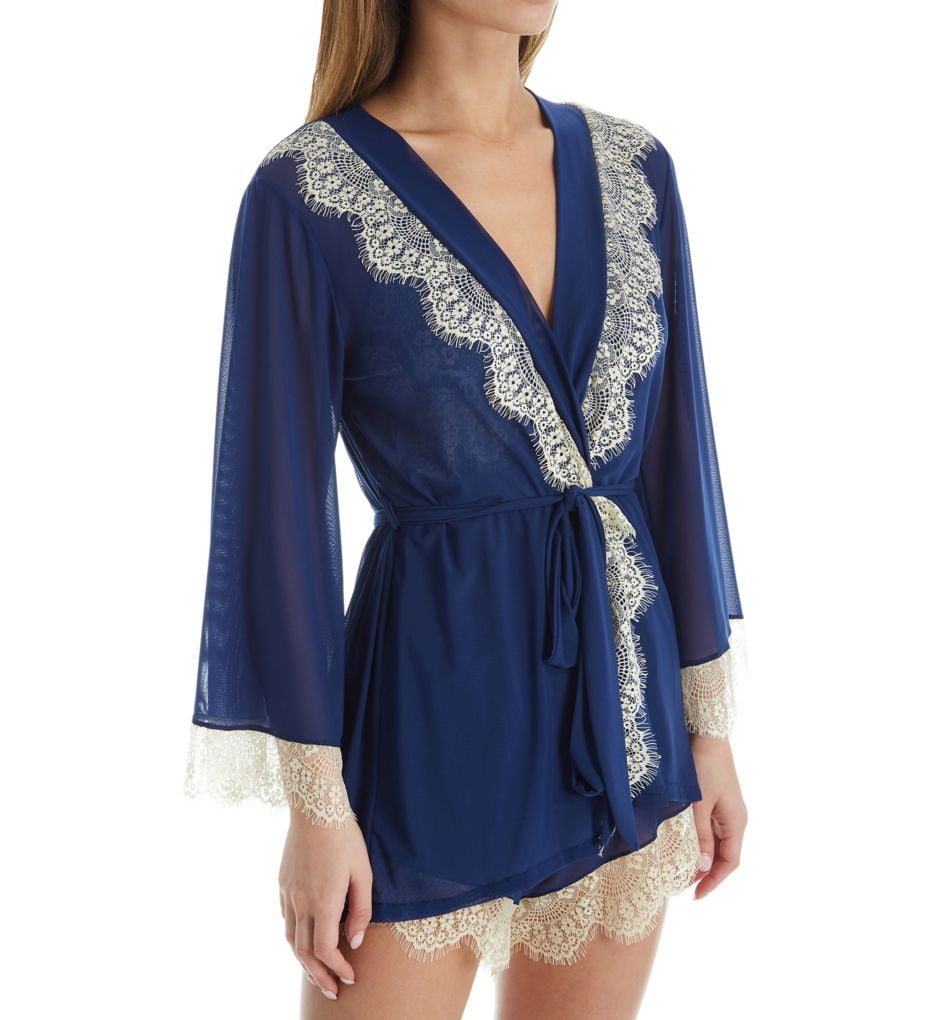 blue polka dot maxi dress