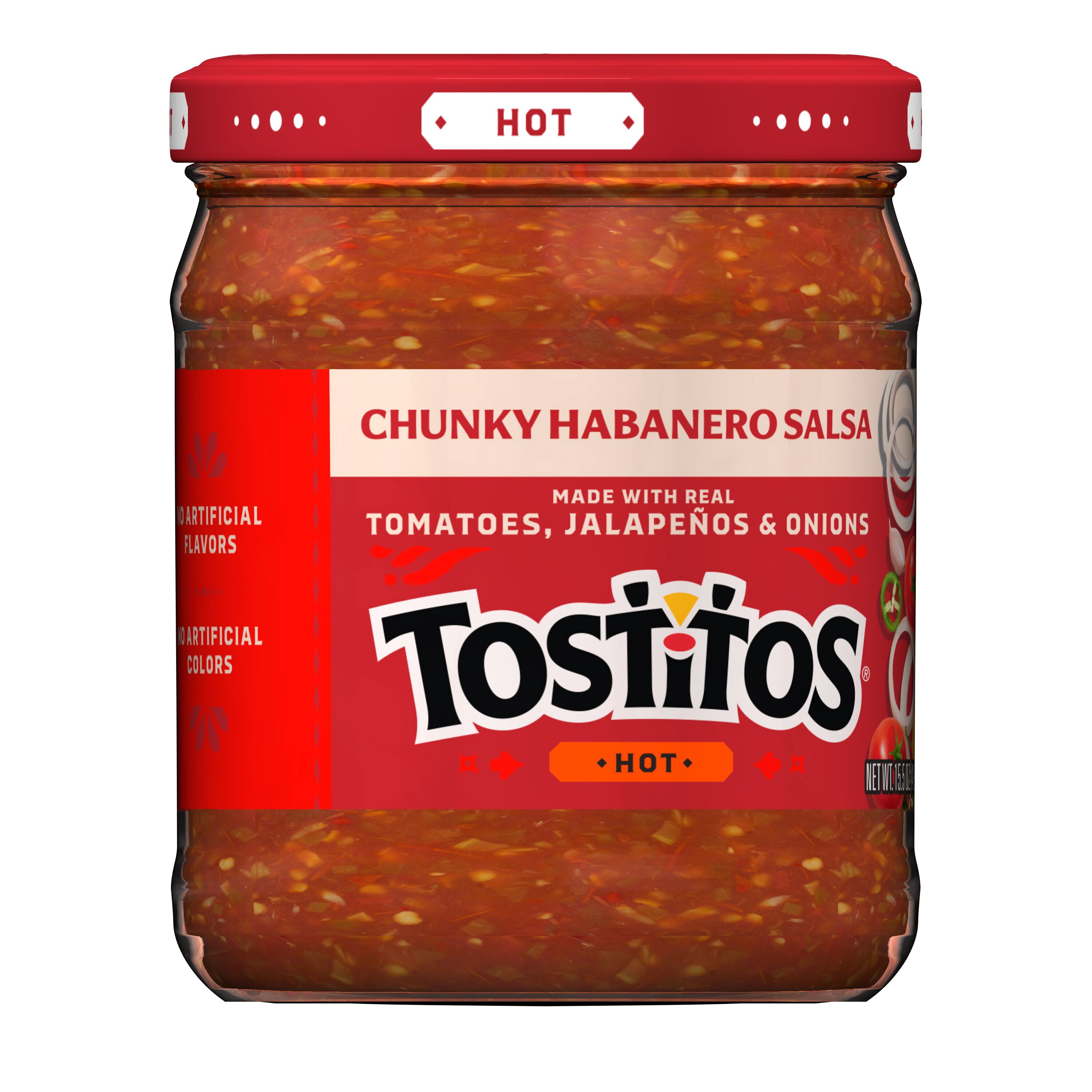 Tostitos, Restaurant Style Salsa, 15.5 oz Jar, Medium Heat