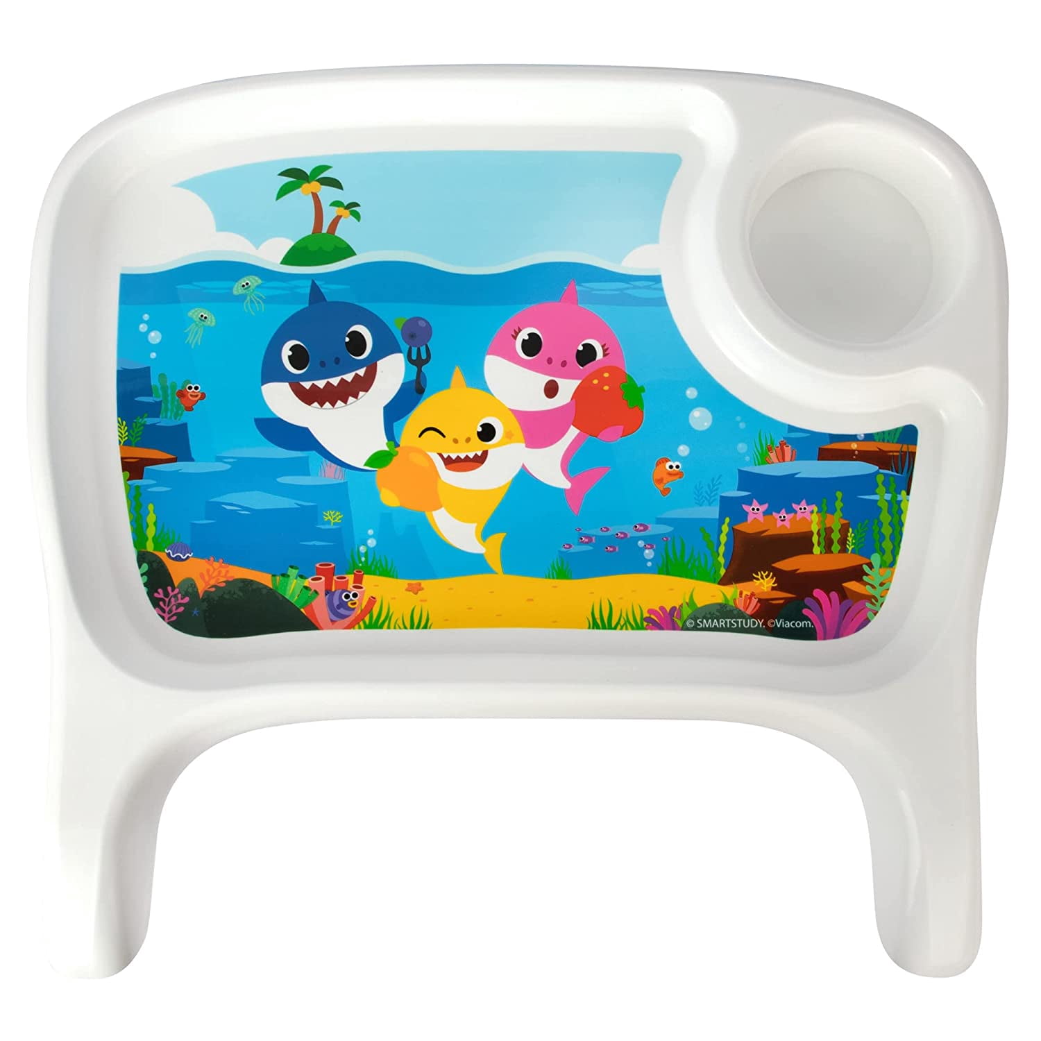 The First Years Baby Shark Mealtime Booster Seat
