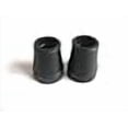 thumbnail image 2 of Harvy Embout de Canne de Remplacement en Caoutchouc Noir Robuste 1 Pouces. (2 Pack), 2 of 3